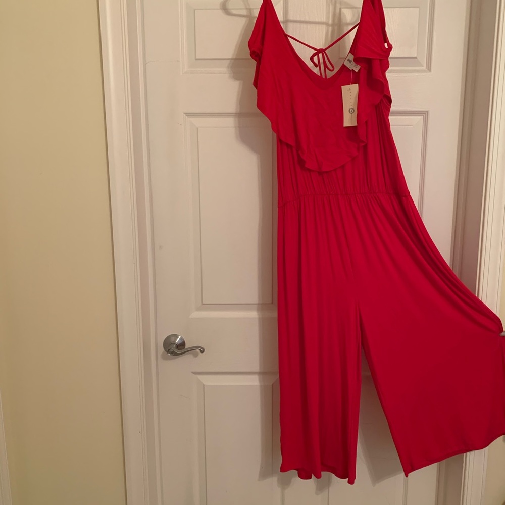 LILIAN  Red jumpsuit